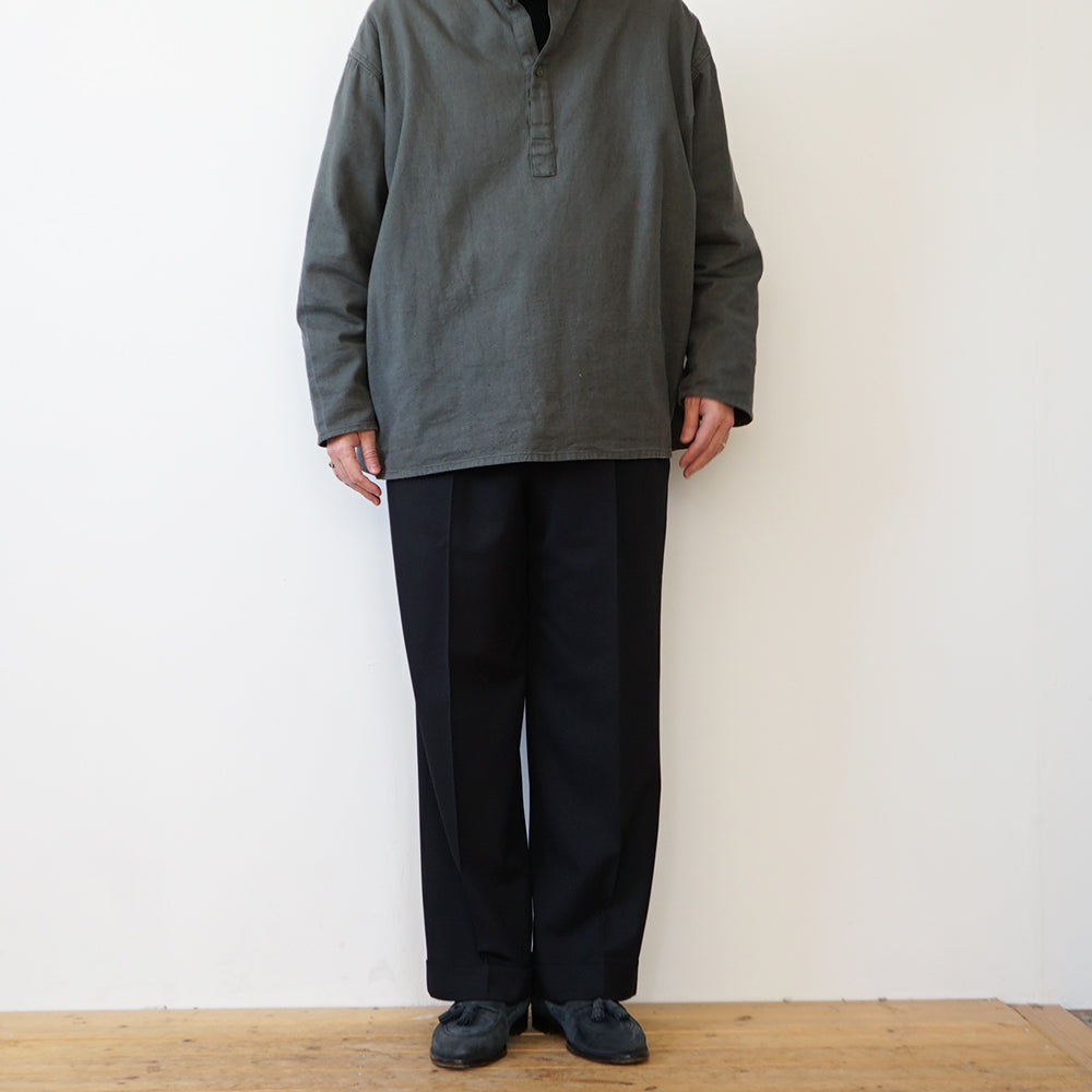 A.PRESSE - Wool Wide Tapered Trousers – IN MY BOOK STORE