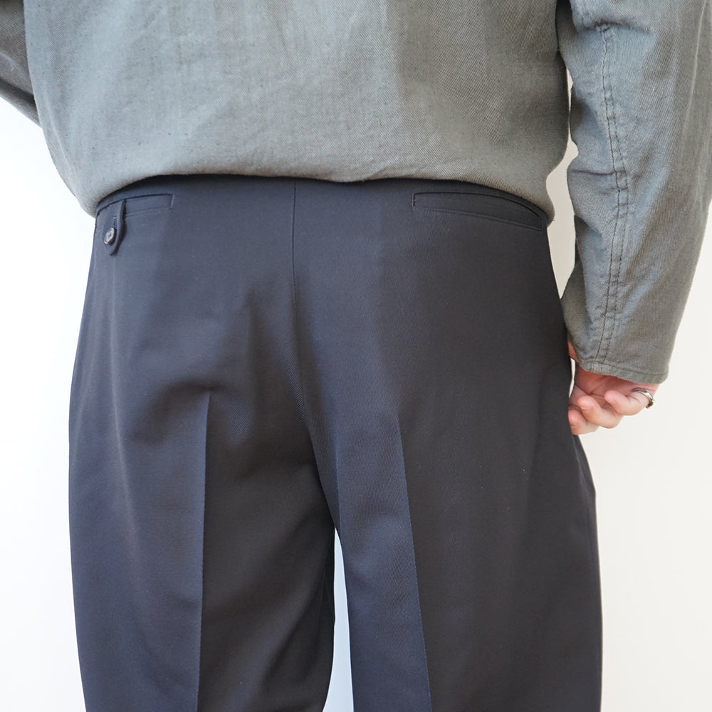 A.PRESSE - Wool Wide Tapered Trousers