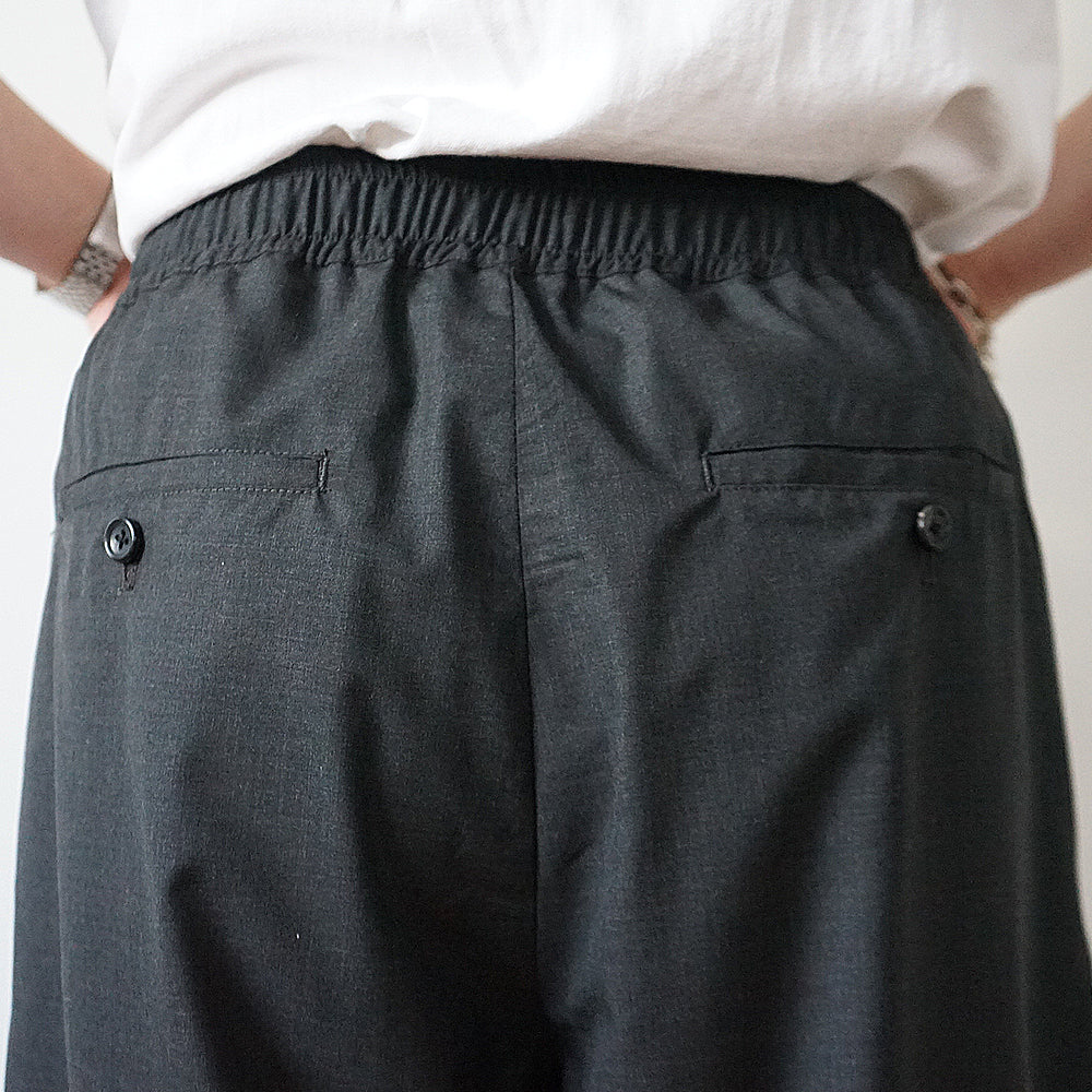 Graphpaper - Fine Wool Heather Drawstring Track Pants