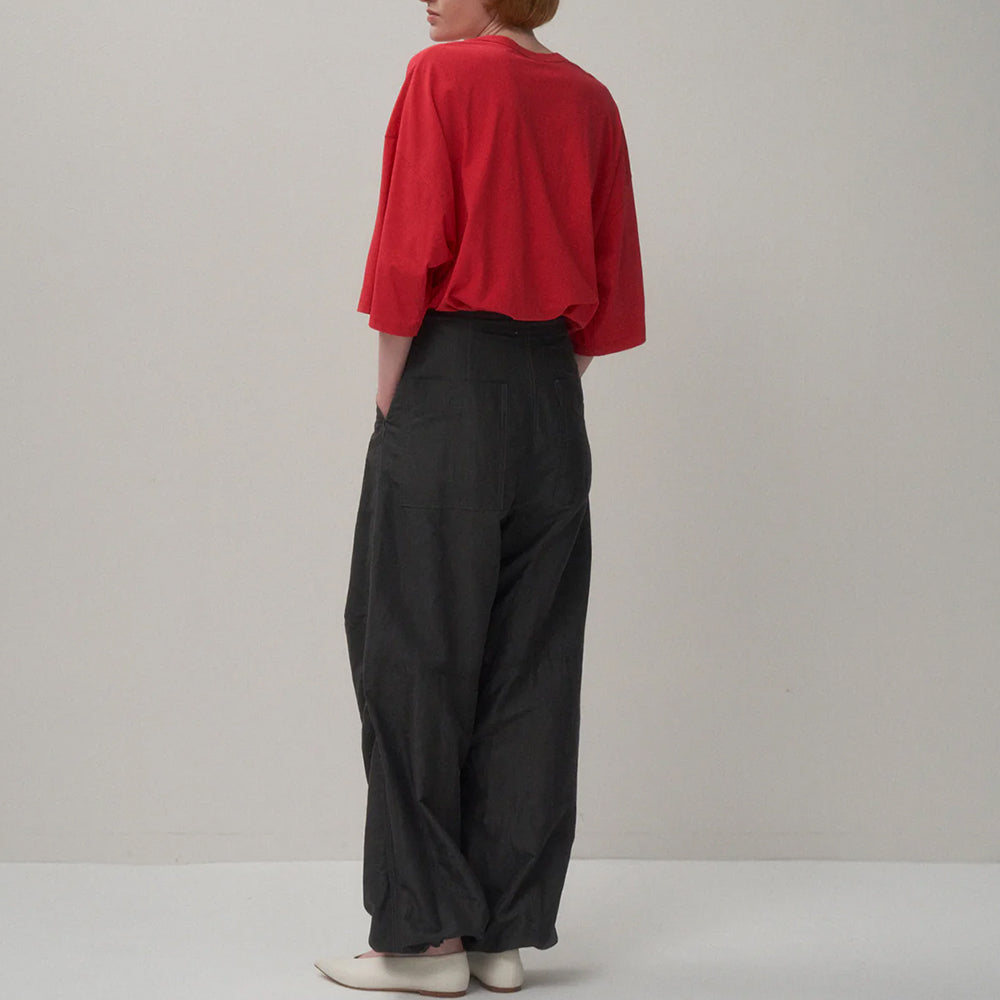 ATON - SILK LINEN POPLIN SNOW PANTS