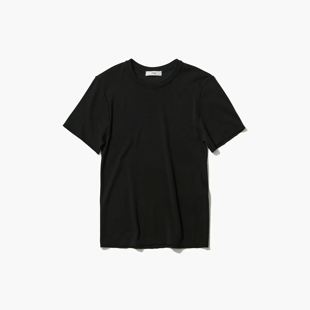 ATON - CIRCULAR RIB PERFECT FIT PULLOVER