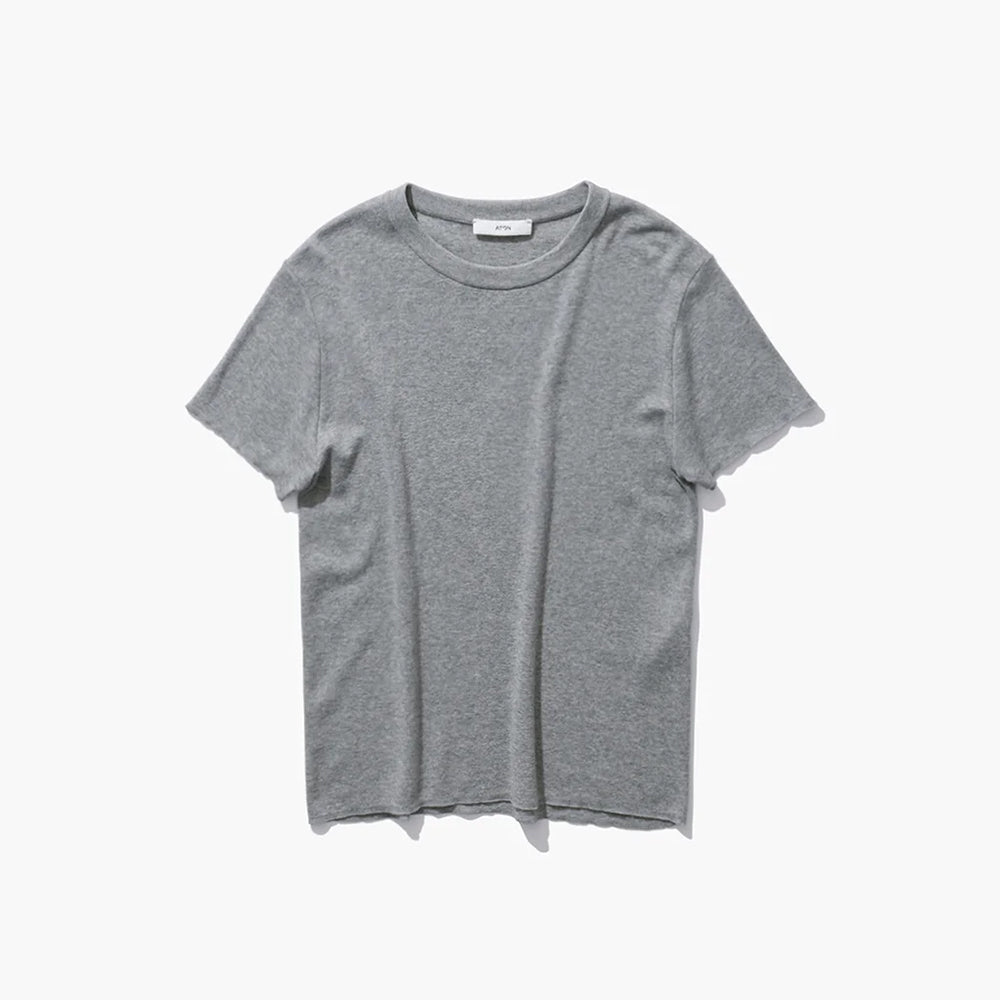 ATON - CIRCULAR RIB PERFECT FIT PULLOVER