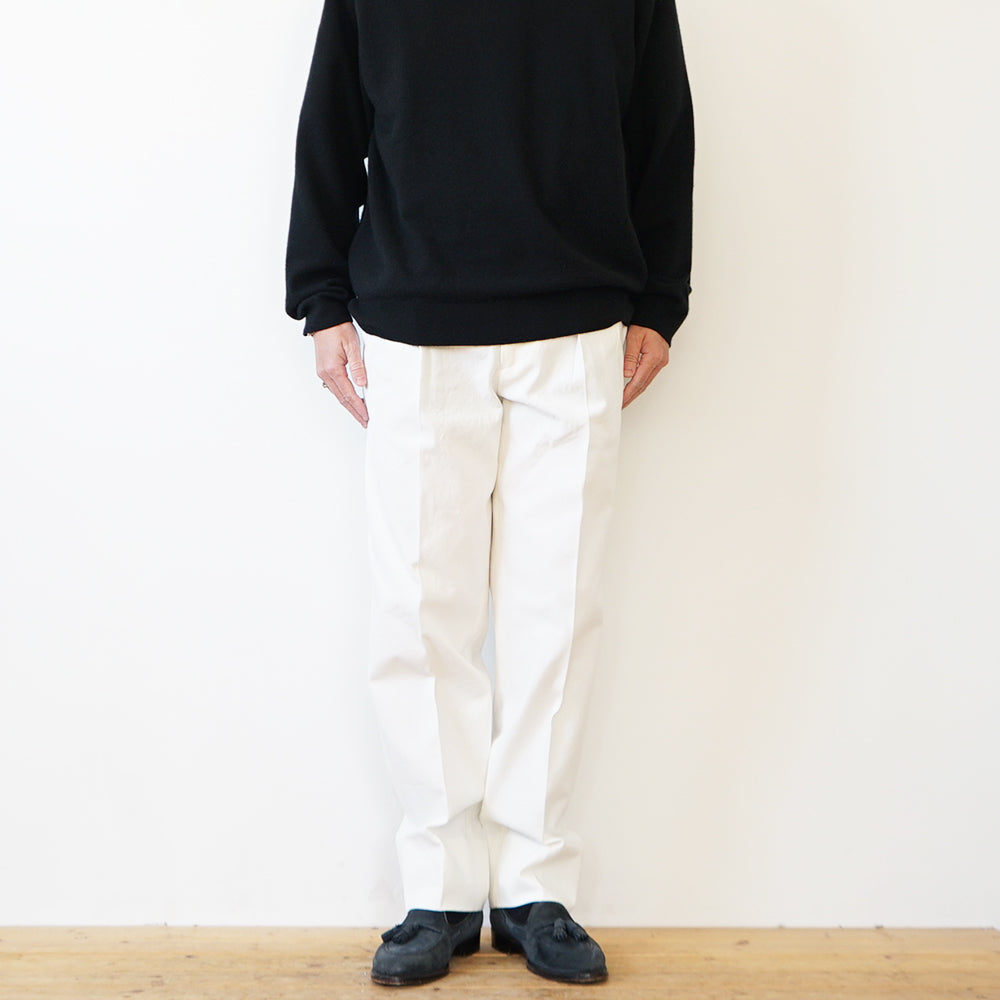 HEUGN - Aaron cotton white (TROUSER076)