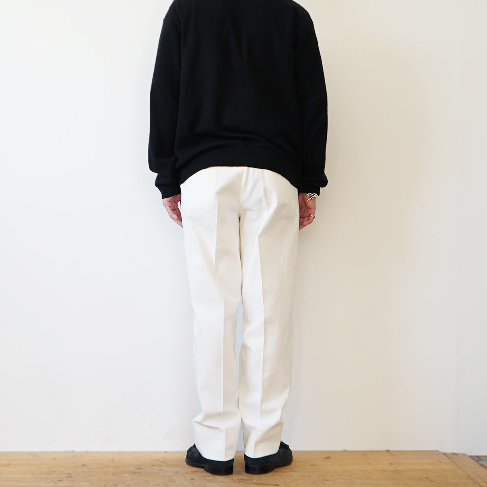 HEUGN - Aaron cotton white (TROUSER076)