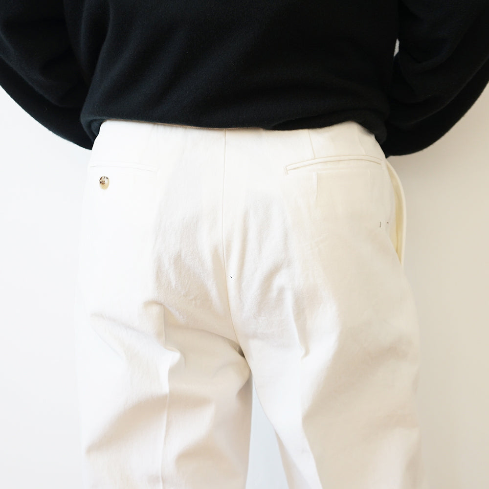 HEUGN - Aaron cotton white (TROUSER076)