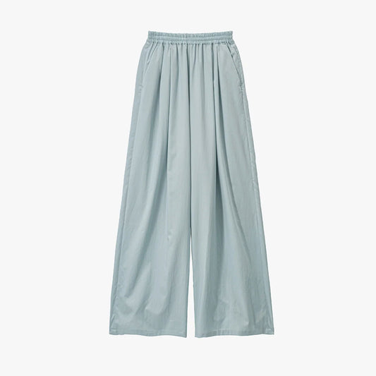 Graphpaper - Silicon Poplin Two Tuck Easy Wide Pants