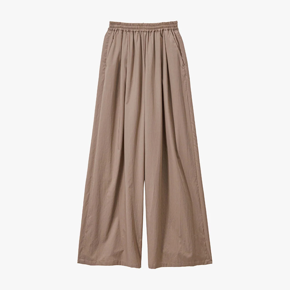 Graphpaper - Silicon Poplin Two Tuck Easy Wide Pants