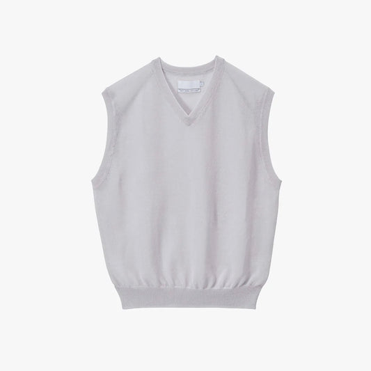 Graphpaper - Coiled Wool Nylon V Neck Knit Vest