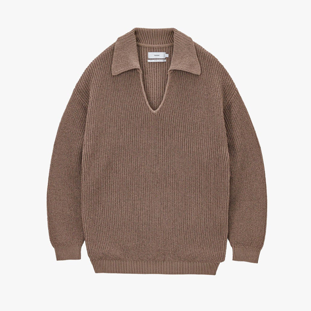 Graphpaper - Coiled Wool Nylon Skipper Knit