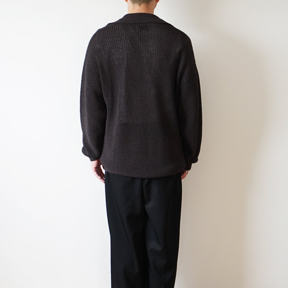 Graphpaper - Coiled Wool Nylon Skipper Knit