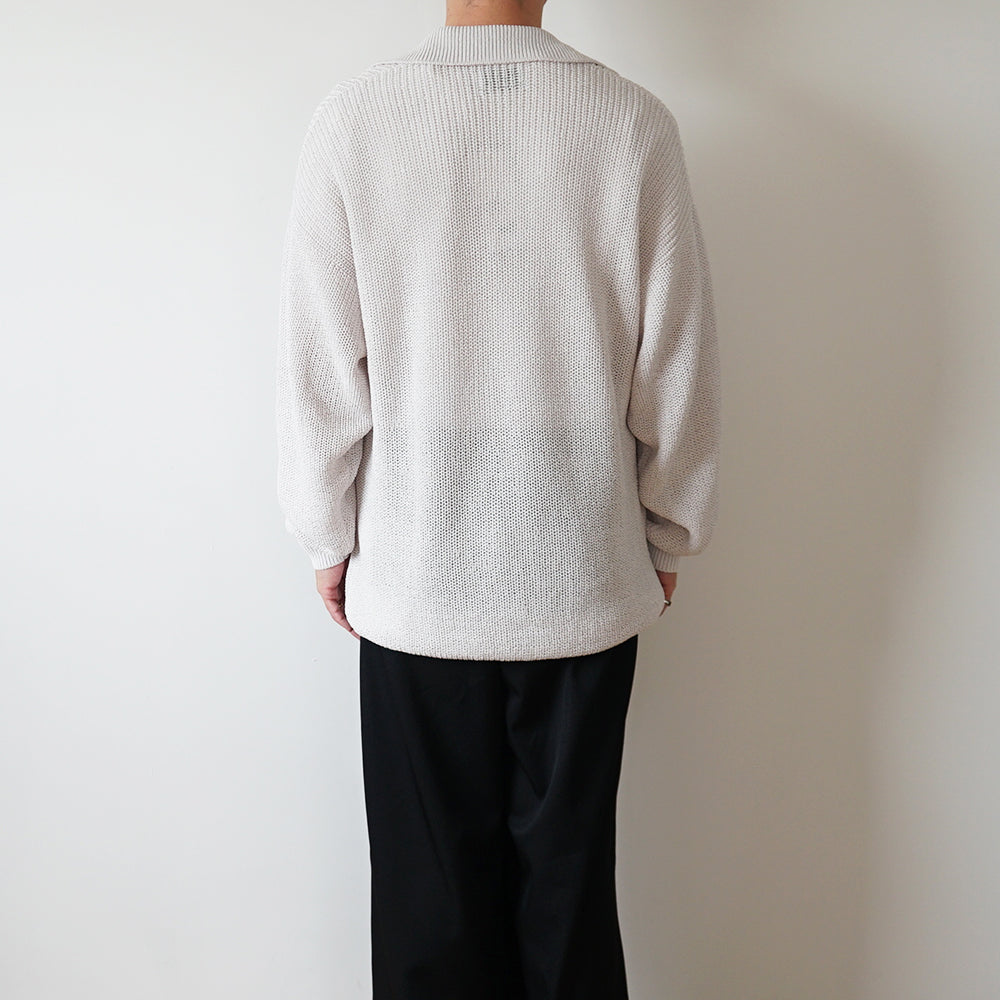 Graphpaper - Coiled Wool Nylon Skipper Knit