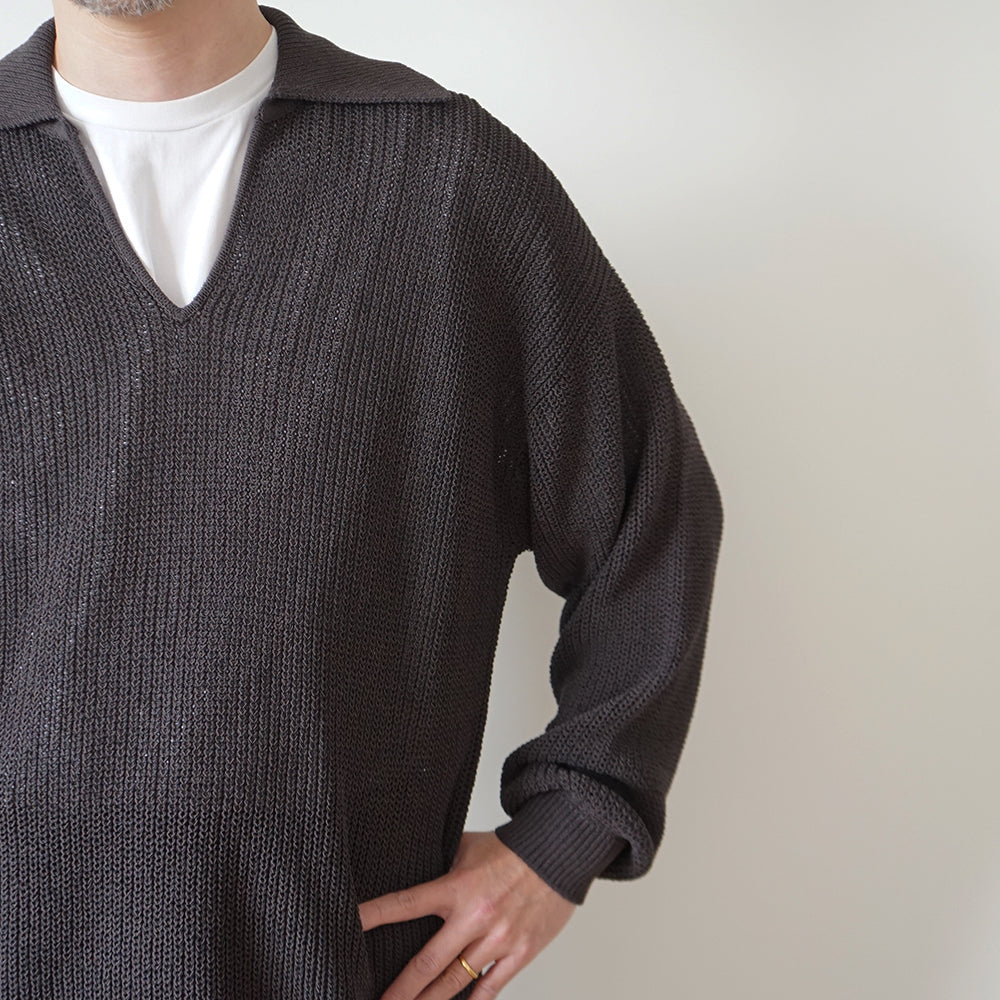 Graphpaper - Coiled Wool Nylon Skipper Knit