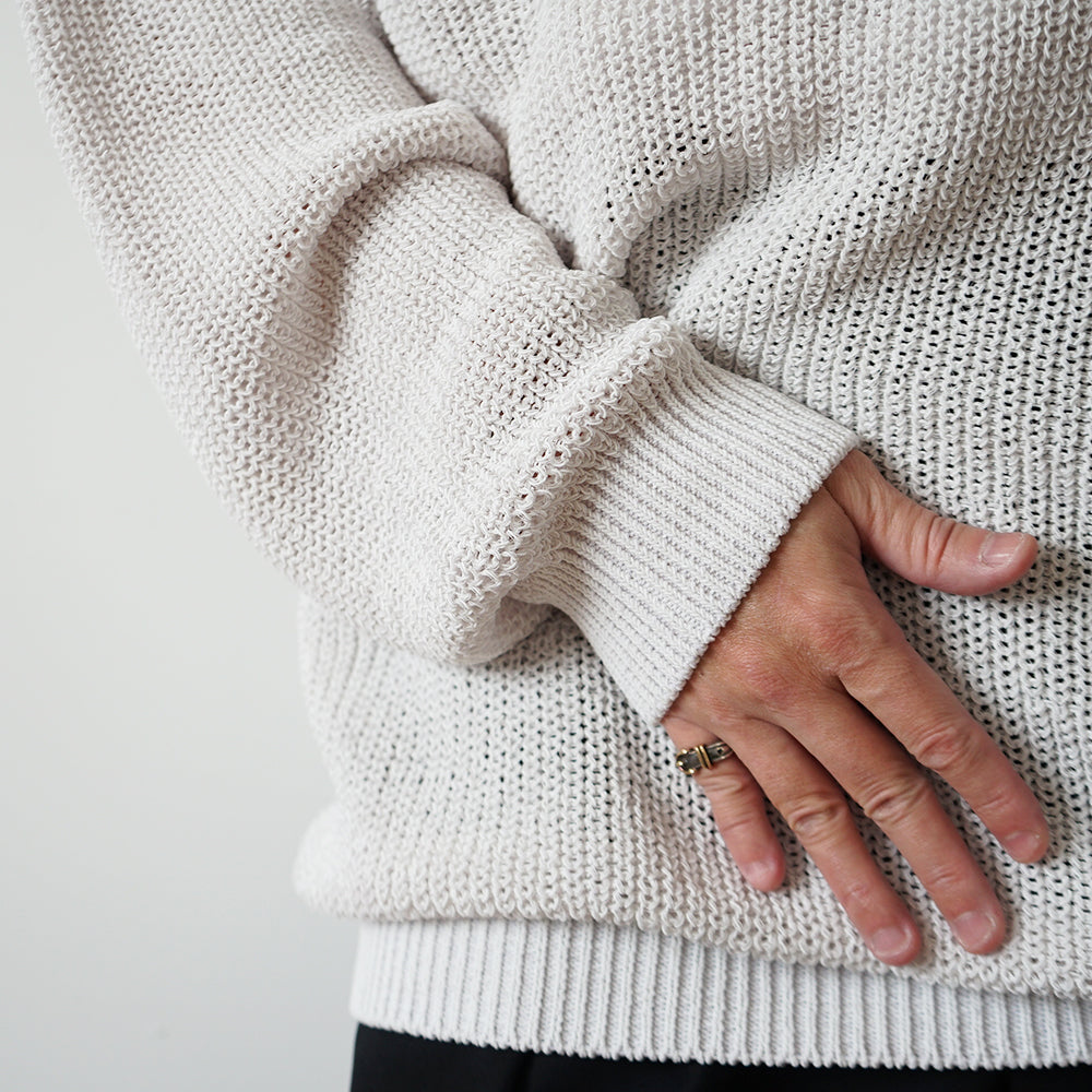 Graphpaper - Coiled Wool Nylon Skipper Knit