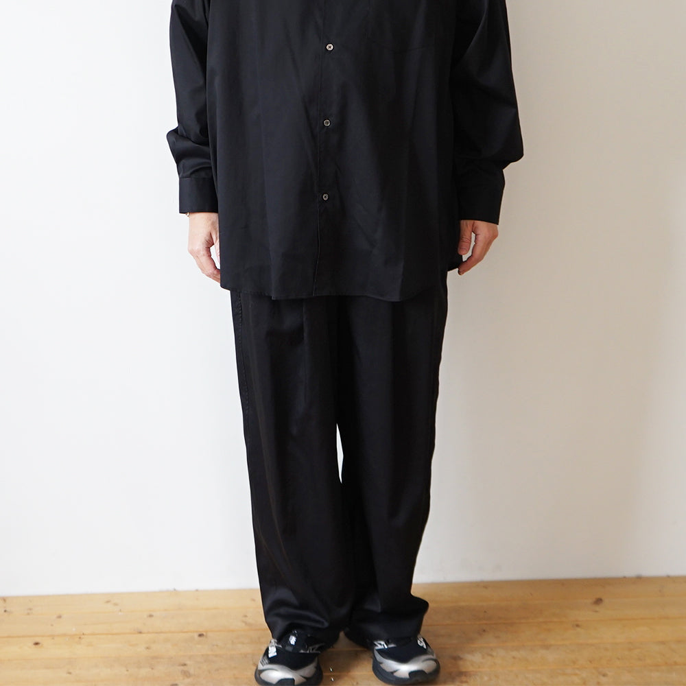 Graphpaper - Silicon Poplin Two Tuck Easy Pants