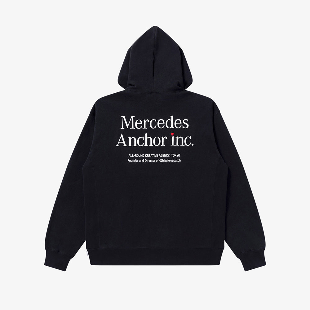 Mercedes Anchor inc. - V-DAY LOGO HOODIE