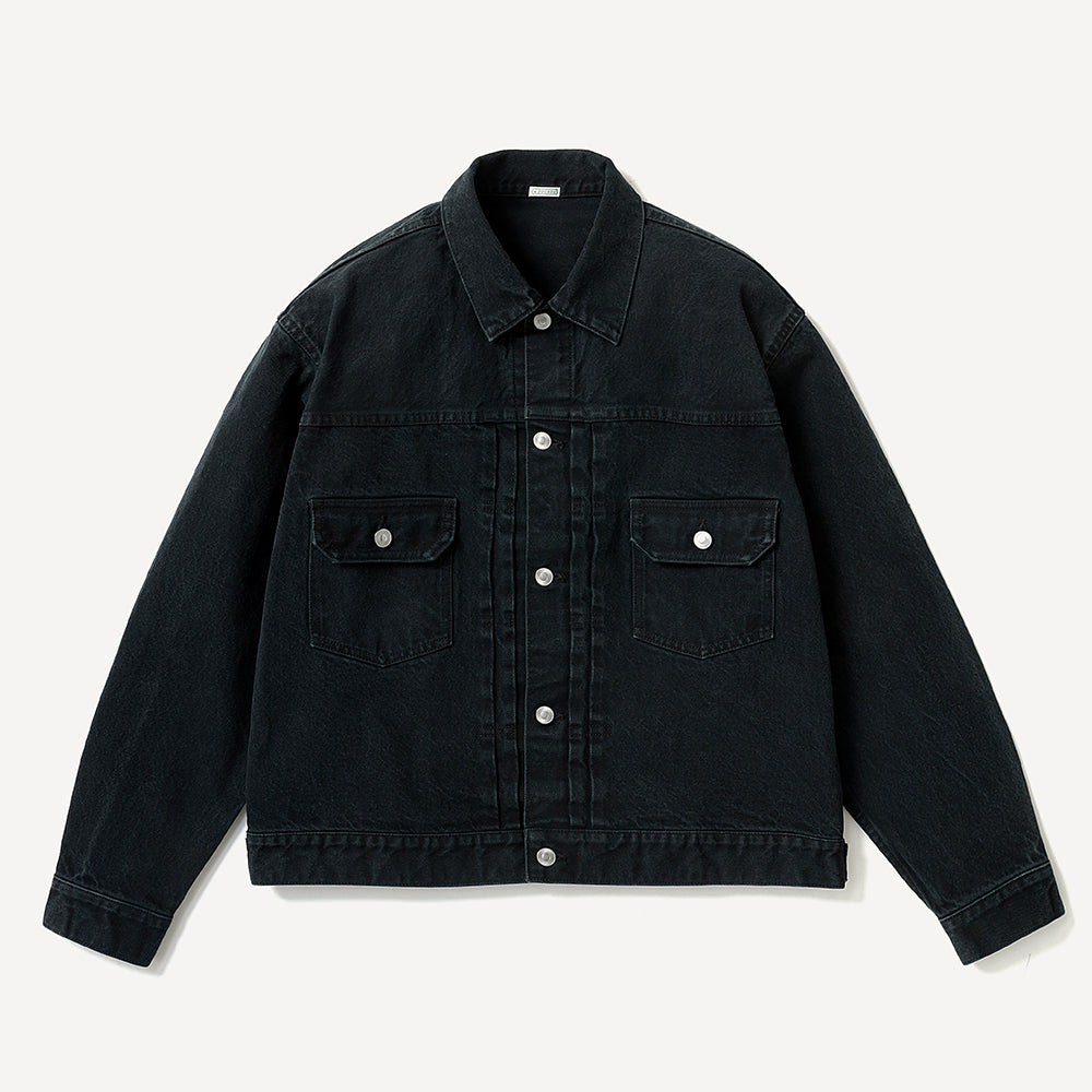 A.PRESSE - 2nd Type Black Denim Jacket