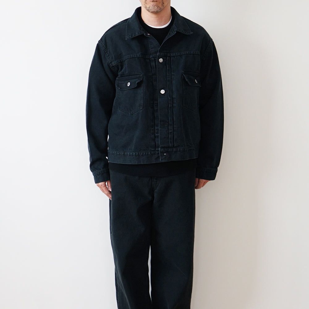 A.PRESSE - 2nd Type Black Denim Jacket