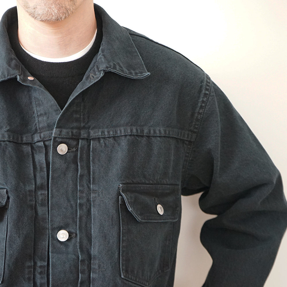 A.PRESSE - 2nd Type Black Denim Jacket