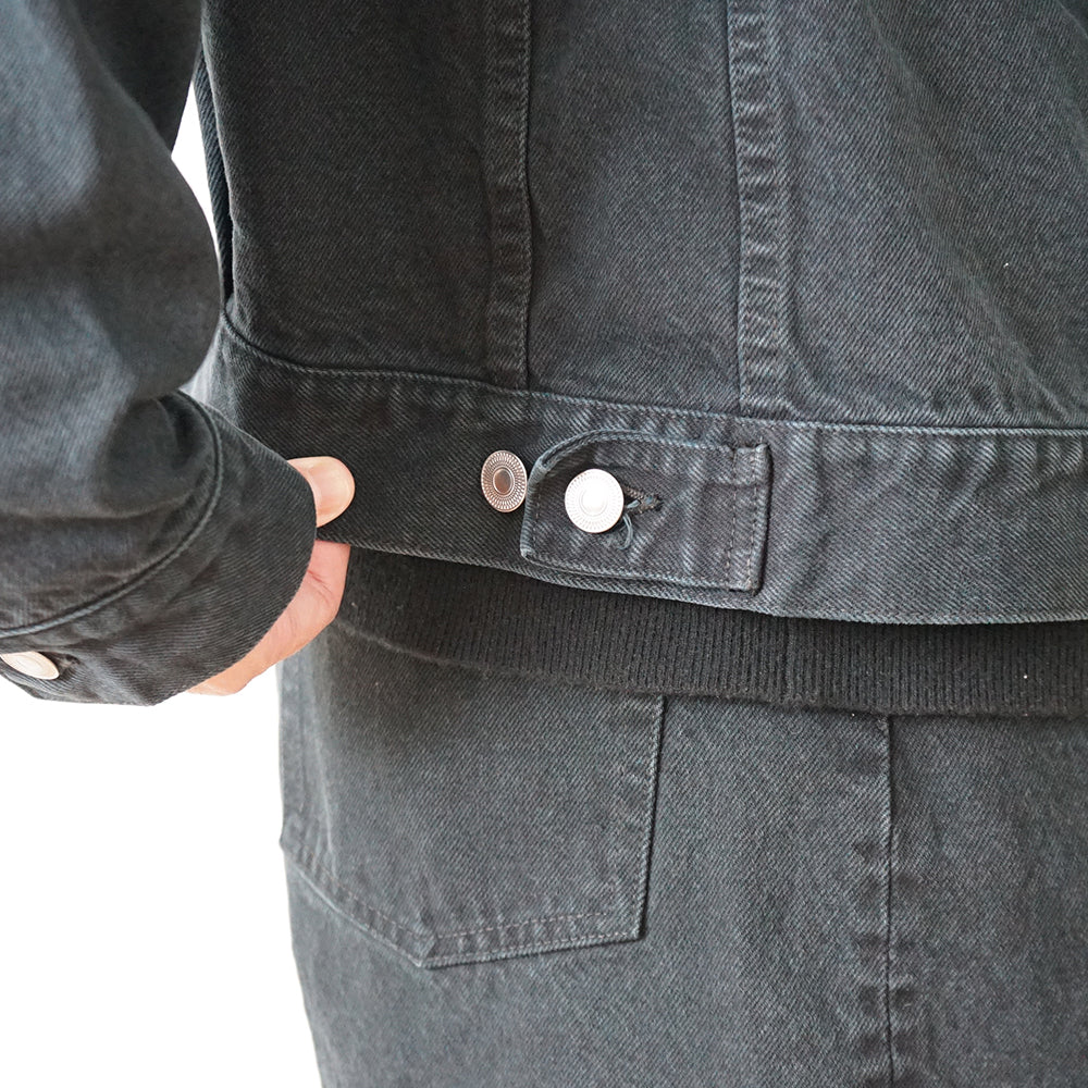 A.PRESSE - 2nd Type Black Denim Jacket