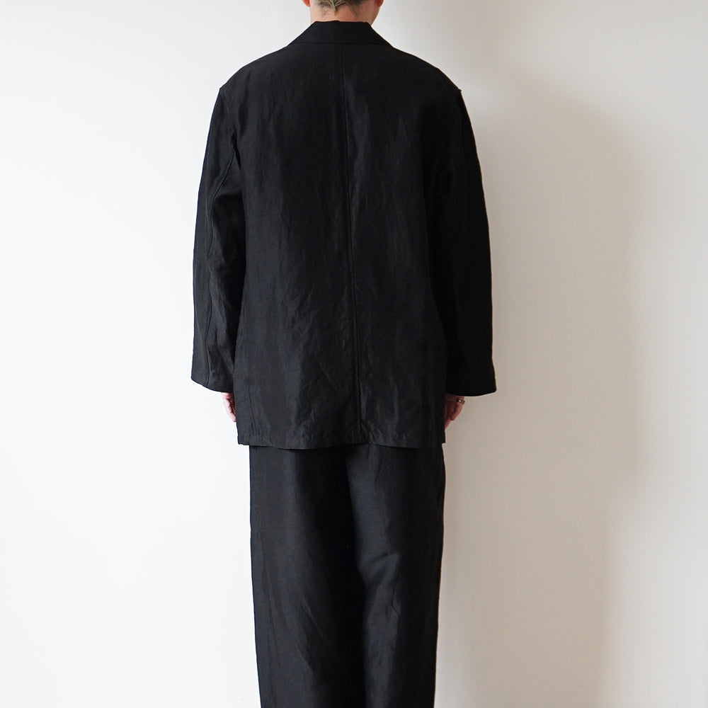Graphpaper - Linen Cupro Back Satin Work Jacket