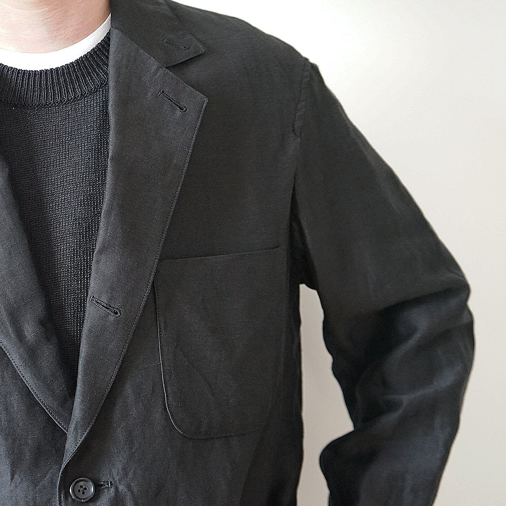 Graphpaper - Linen Cupro Back Satin Work Jacket