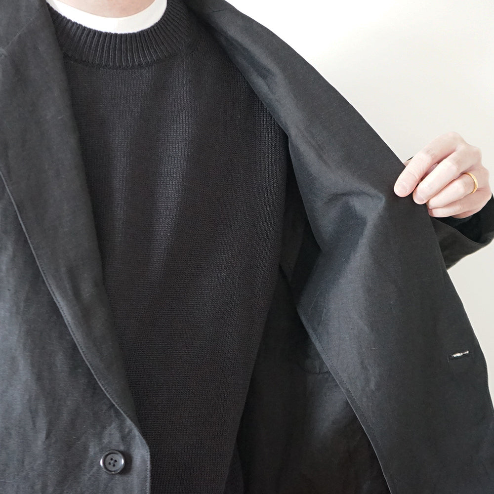 Graphpaper - Linen Cupro Back Satin Work Jacket