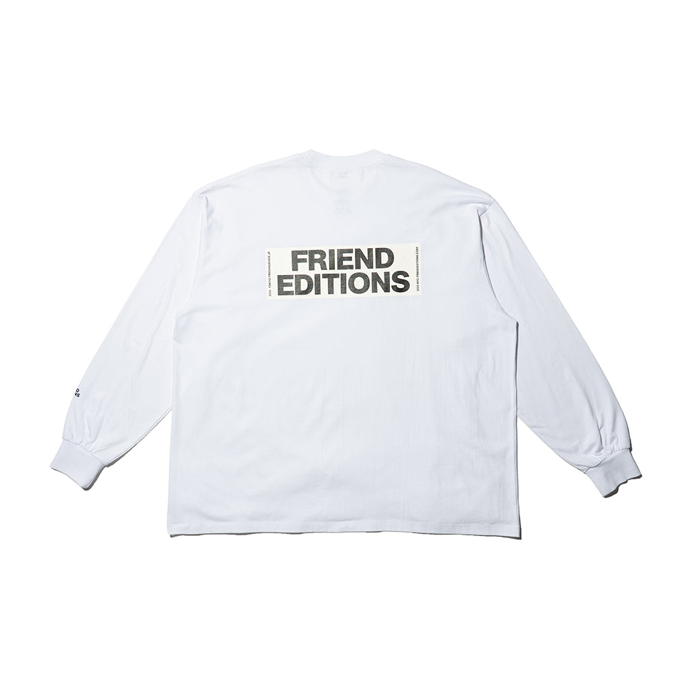 Fresh Service - FRIEND EDITIONS CORPORATE L/S TEE“NYC X TYO”