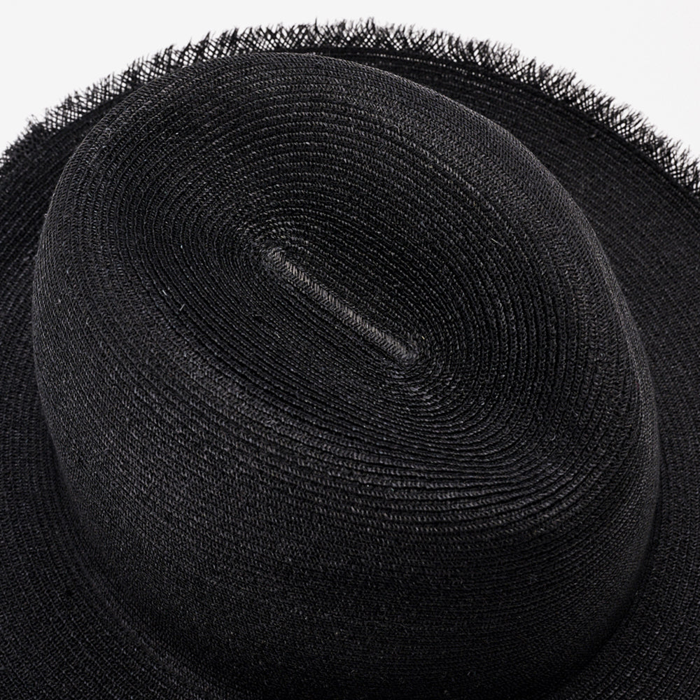 KIJIMA TAKAYUKI - ABACA CENTER CREASE HAT