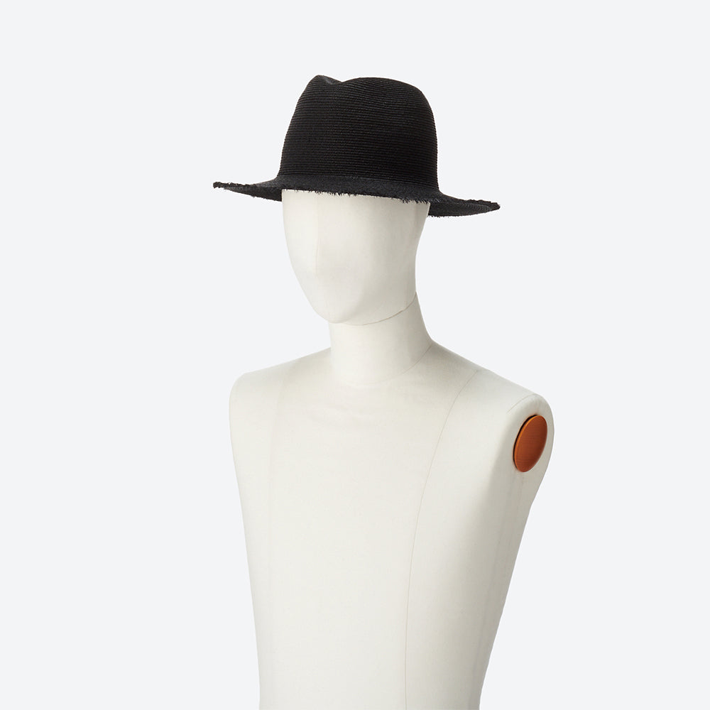 KIJIMA TAKAYUKI - ABACA CENTER CREASE HAT