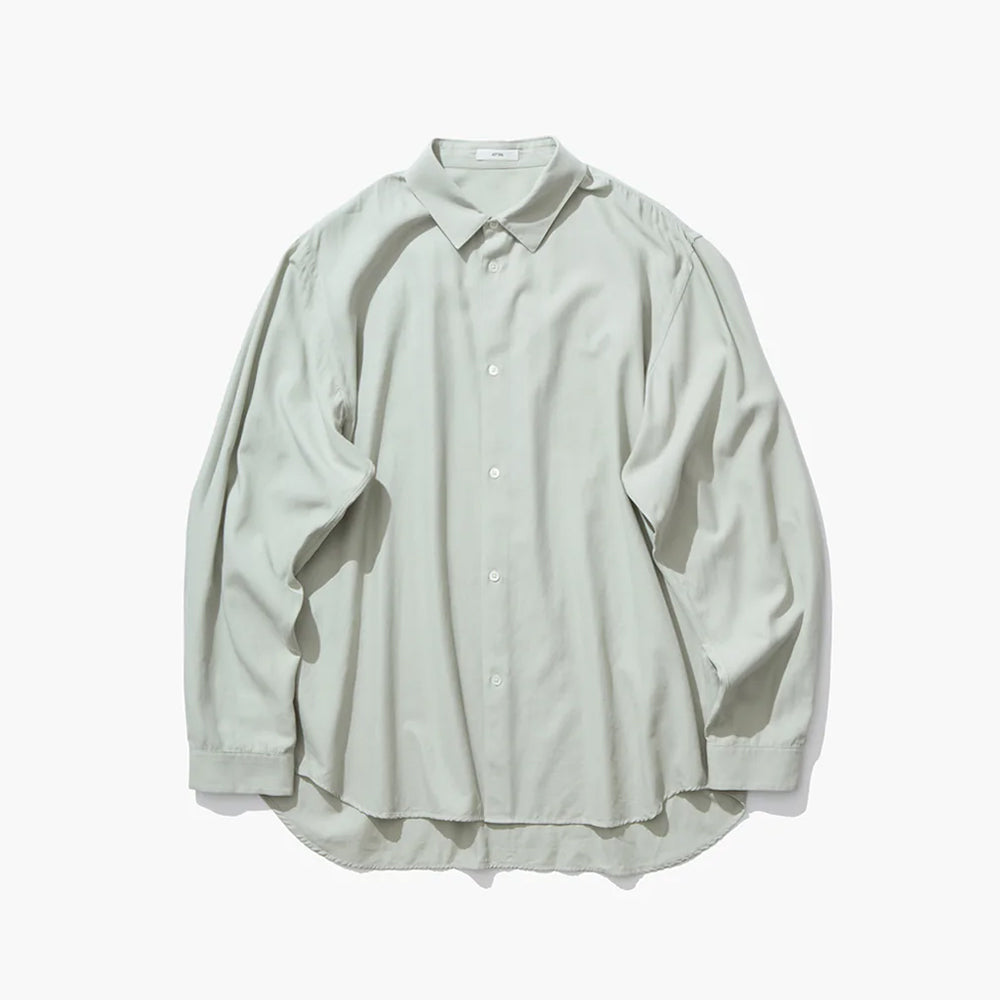 ATON - COTTON SILK VIERA LOOSE FIT SHIRT