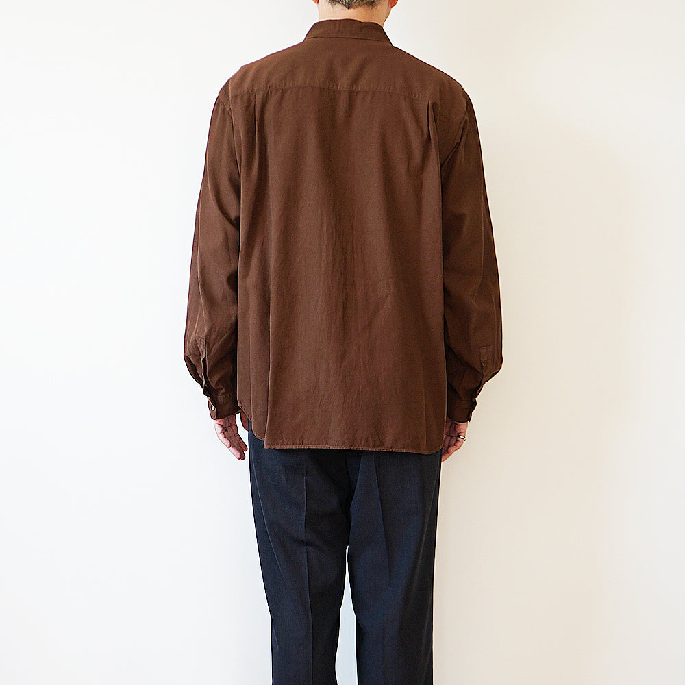 ATON - COTTON SILK VIERA LOOSE FIT SHIRT