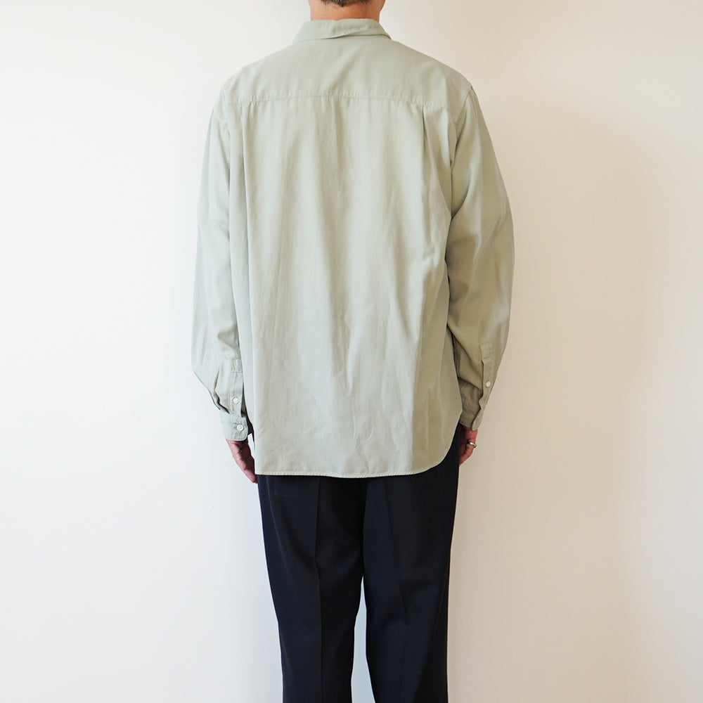 ATON - COTTON SILK VIERA LOOSE FIT SHIRT