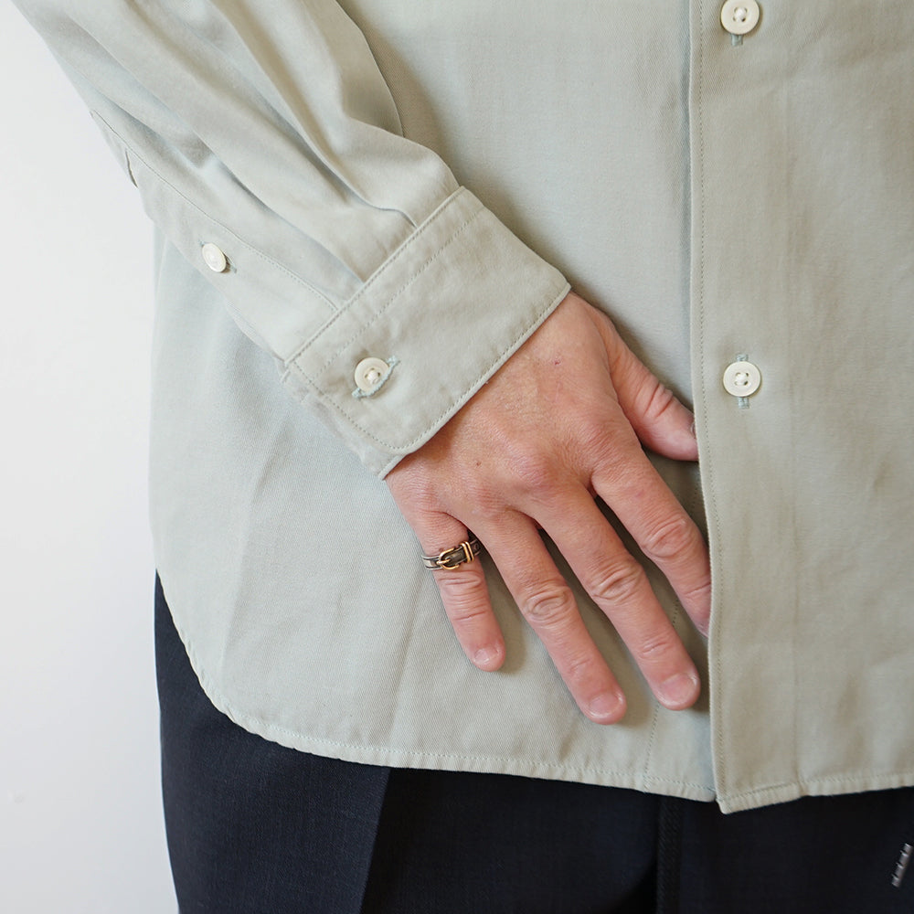 ATON - COTTON SILK VIERA LOOSE FIT SHIRT