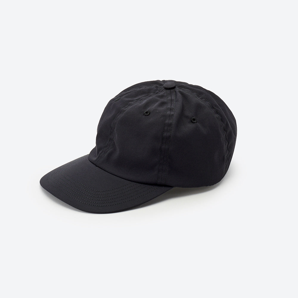 KIJIMA TAKAYUKI Twill 6Panel Cap 黒 3 KIJIMA TAKAYUKI - DRY TWILL ELASTIC BACK 6PANEL CAP – IN MY BOOK STORE