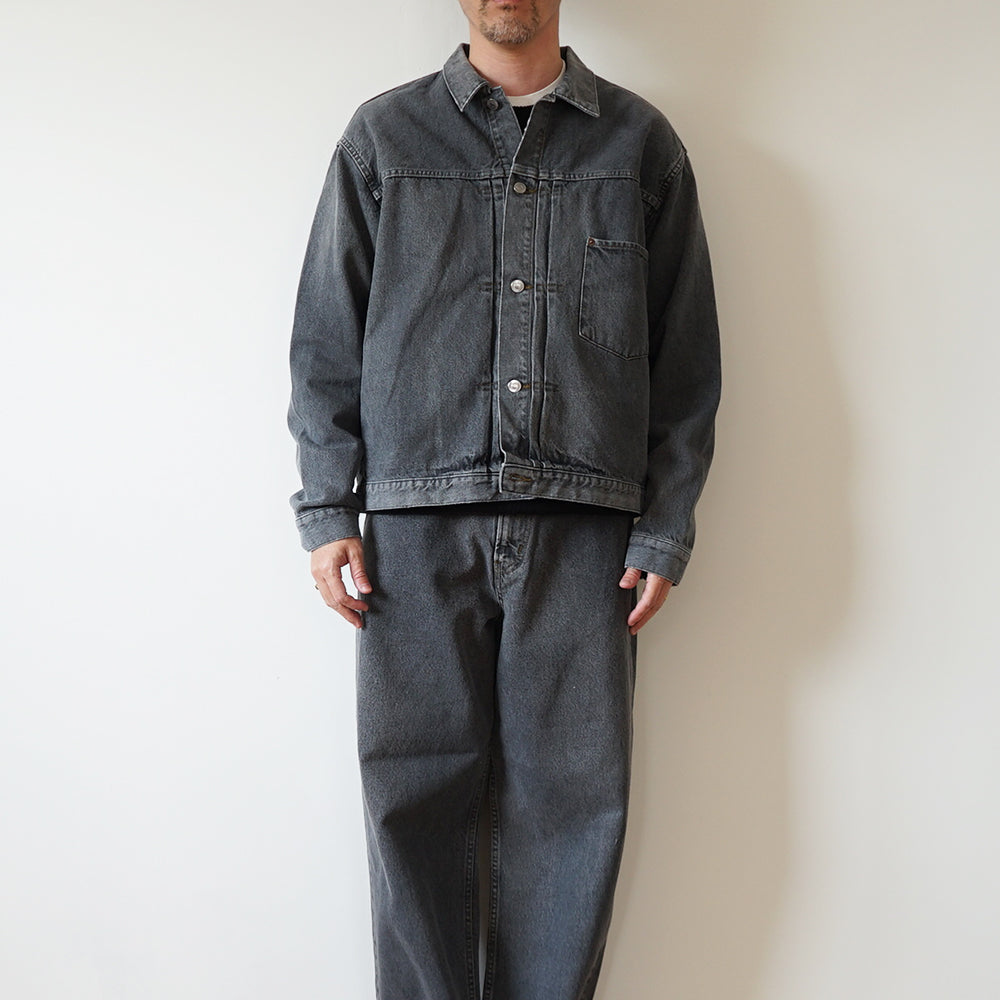 A.PRESSE - Vintage Gray Denim Jacket – IN MY BOOK STORE