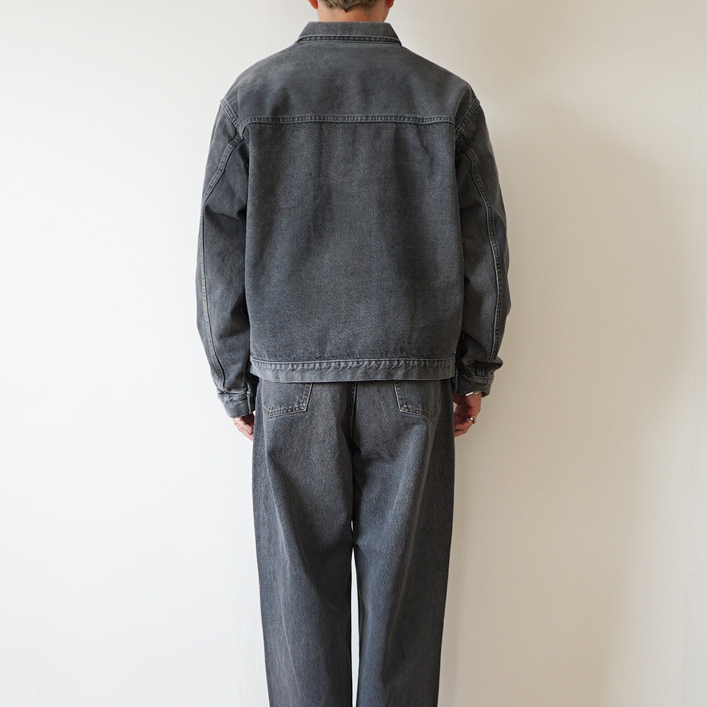 A.PRESSE - Vintage Gray Denim Jacket