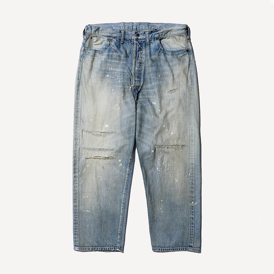 A.PRESSE - No.37 Washed Wide Denim Pants
