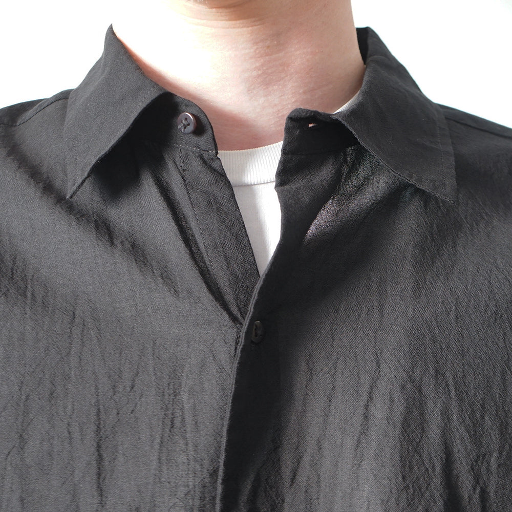 blurhms - Silk-Co Voile Half-Sleeve Shirt