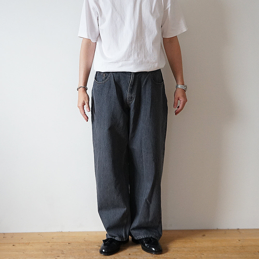 CIOTA - Baggy 5 Pocket Pants (MEDIUM GRAY)