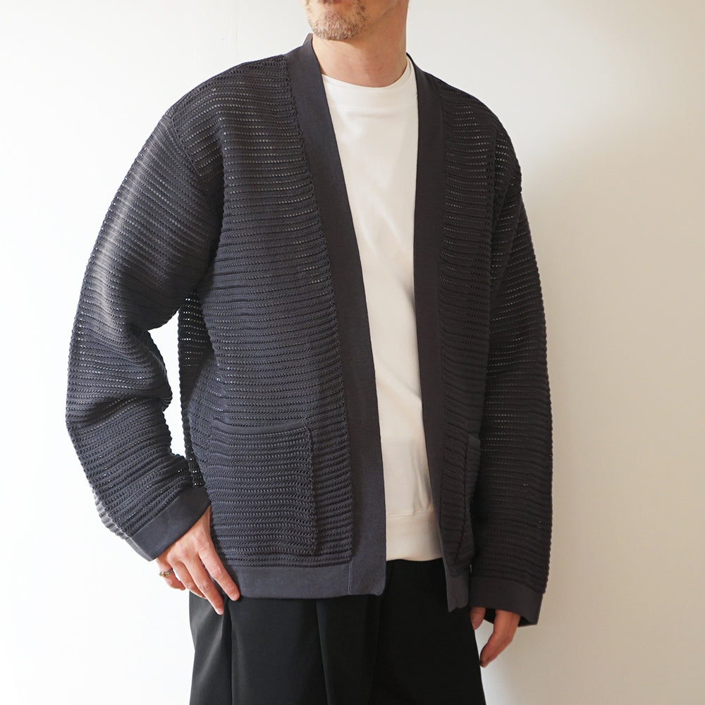 BATONER - SUMMER KNIT BUTTONLESS CARDIGAN