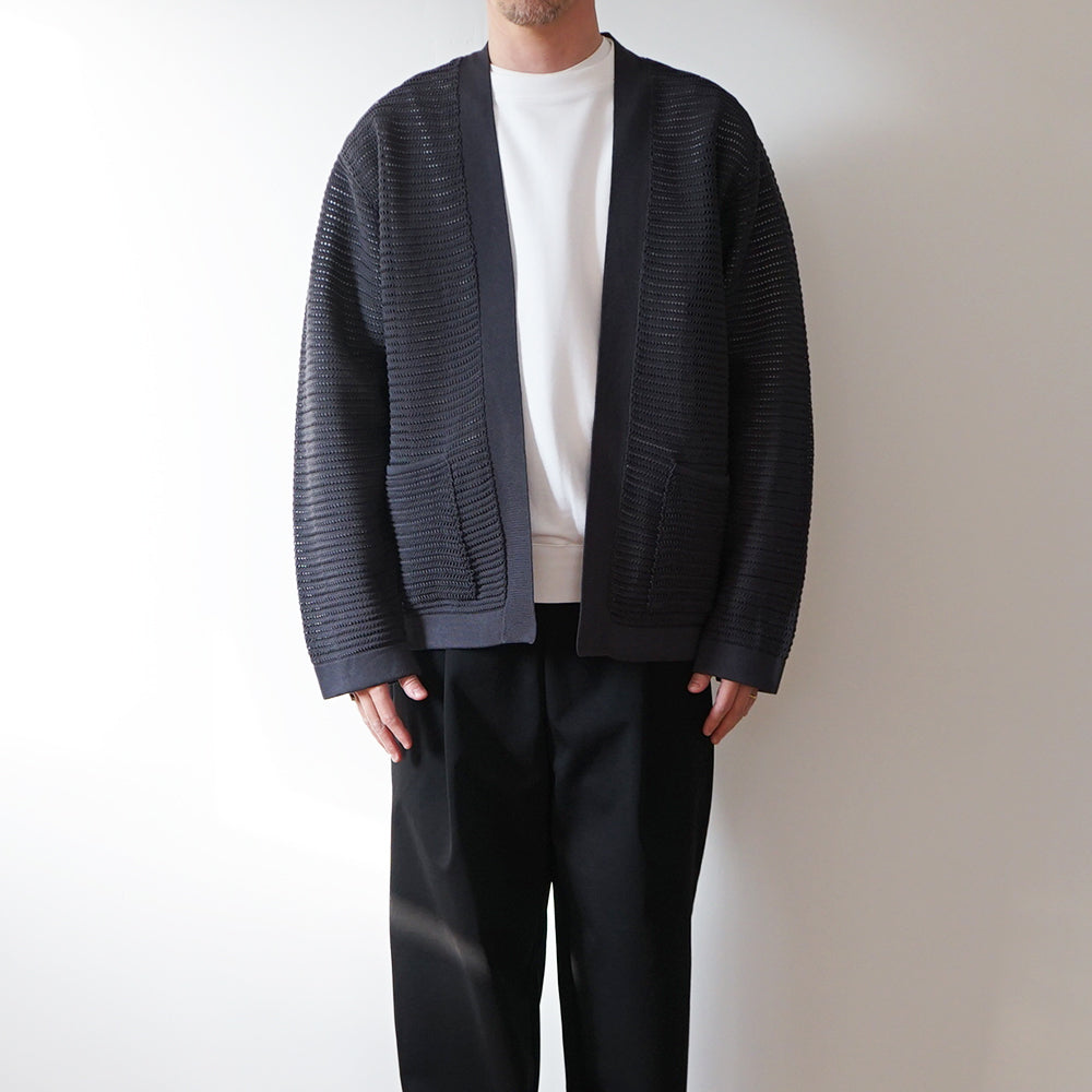 BATONER - SUMMER KNIT BUTTONLESS CARDIGAN