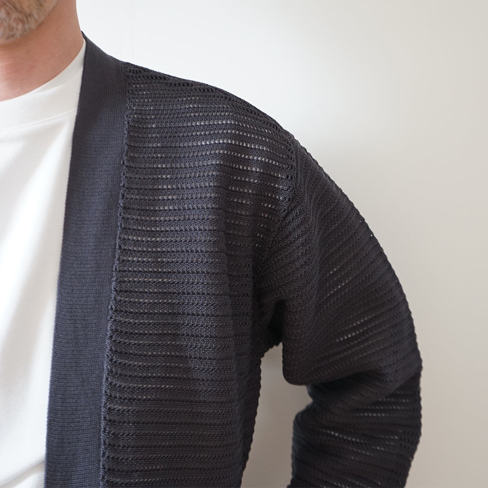BATONER - SUMMER KNIT BUTTONLESS CARDIGAN