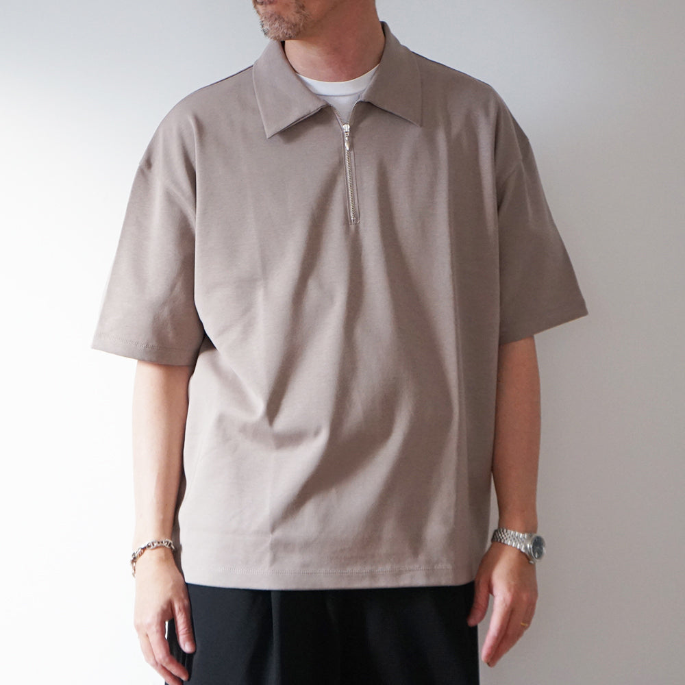 BATONER - MILANO RIB ZIP T-SHIRT