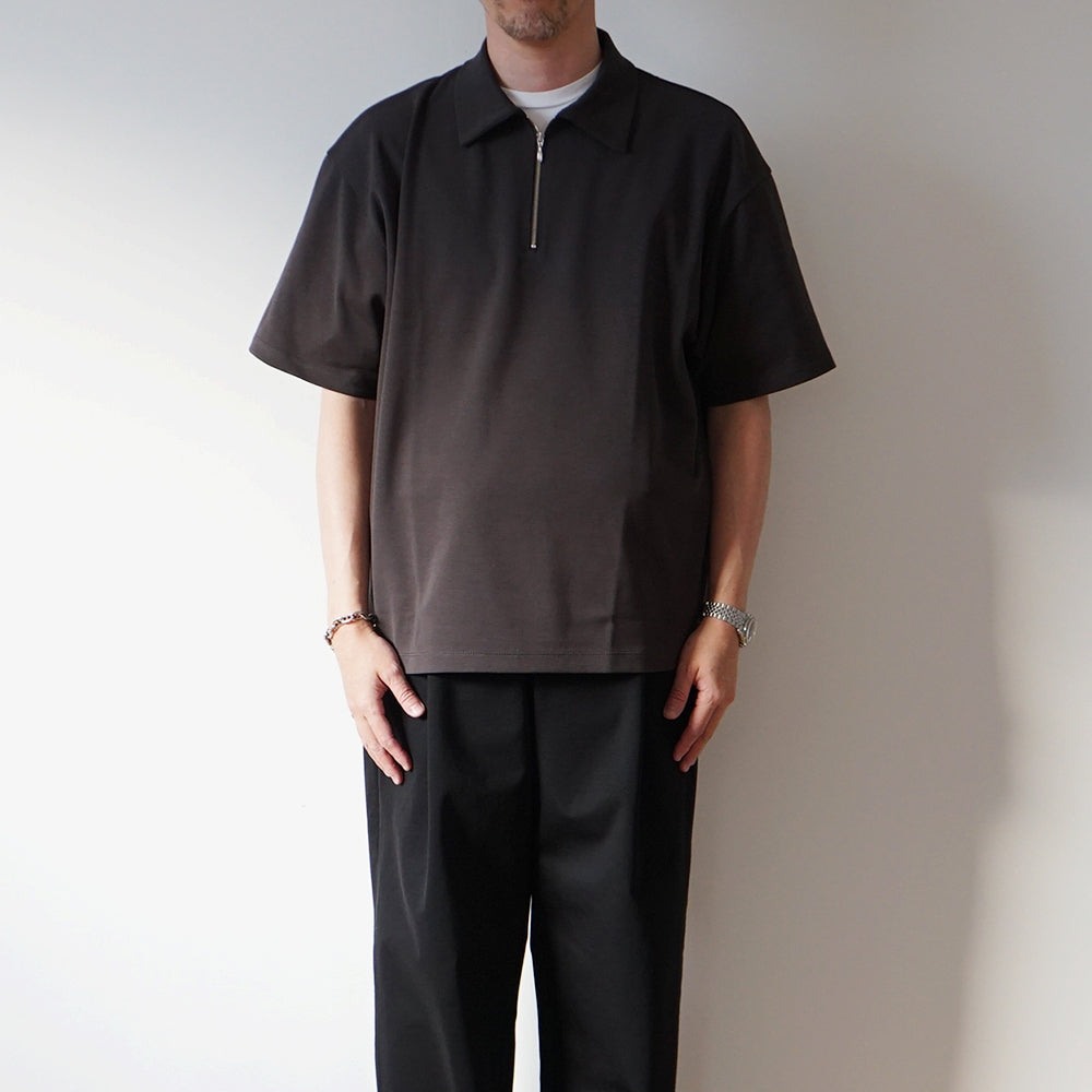 BATONER - MILANO RIB ZIP T-SHIRT