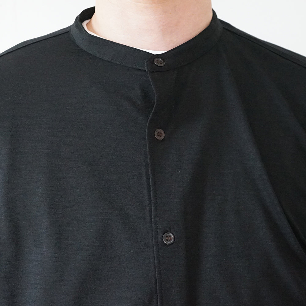 BATONER - BAND COLLAR MERIYASU SHIRT – IN MY BOOK STORE