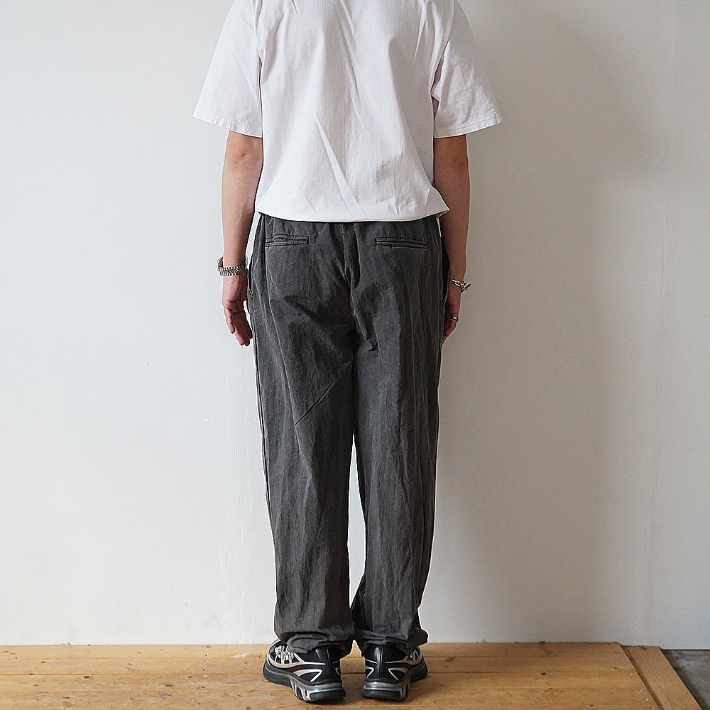 is-ness - Pigment-Dyed Long Pants