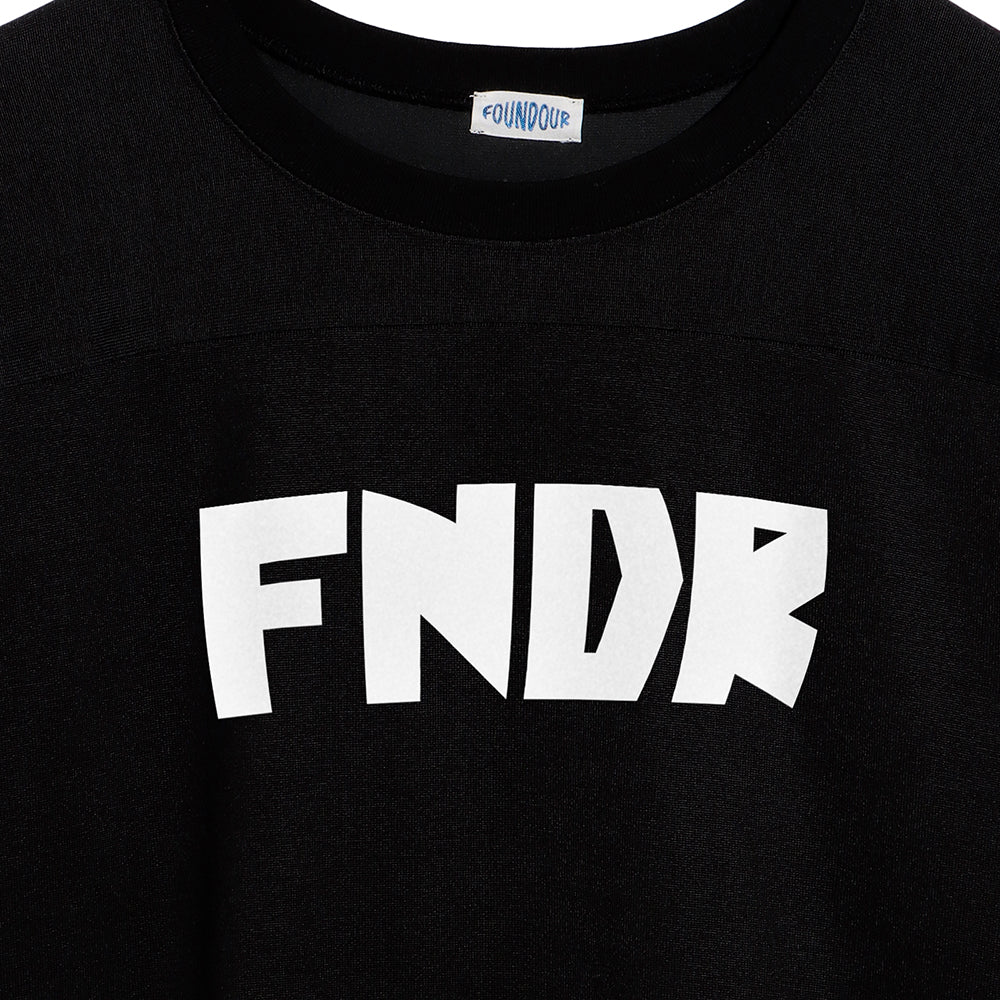 FOUNDOUR - COTTON RAYON FOOTBALL TEE