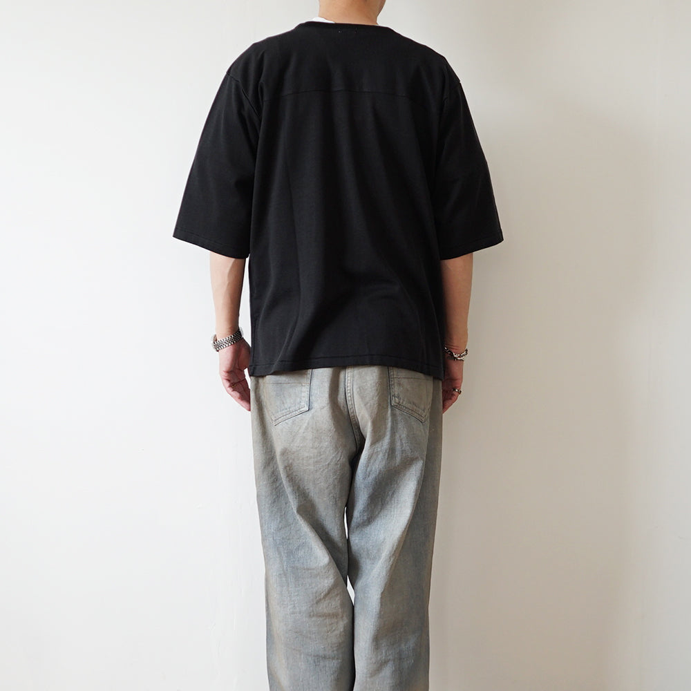 FOUNDOUR - COTTON RAYON FOOTBALL TEE