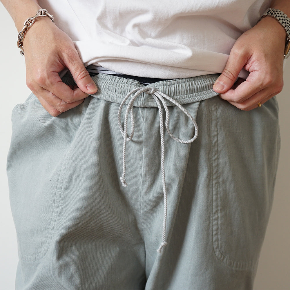 FOUNDOUR - COTTON CORDUROY EASY PANTS
