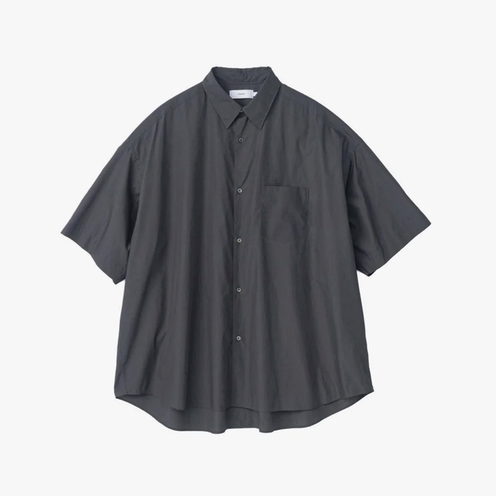 Graphpaper - Broad S/S Oversized Regular Collar Shirt